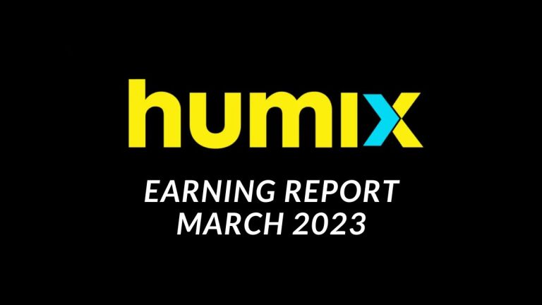 Humix Earning Report March 2023